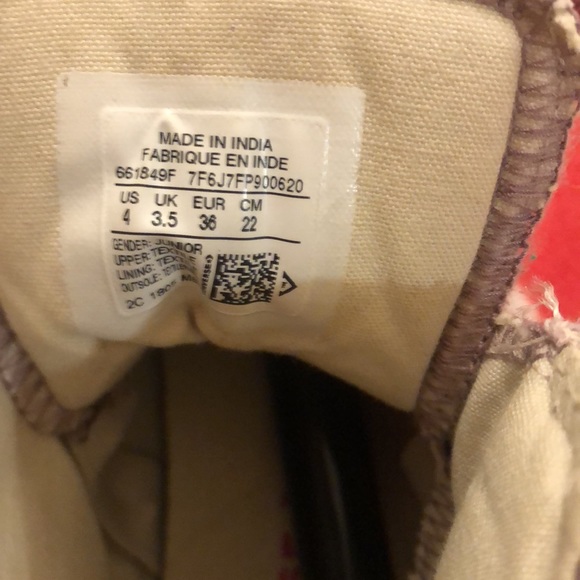 2/$30 mauve high tops - Picture 4 of 4